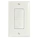 Watt Stopper - Legrand RS-250-W - 0-600 Watts - PIR Universal Vacancy Sensor Wall Switch - White