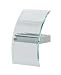 Kitchen & Housewares : Modern Design Metal And Glass Wall Light 100 Watt Halogen