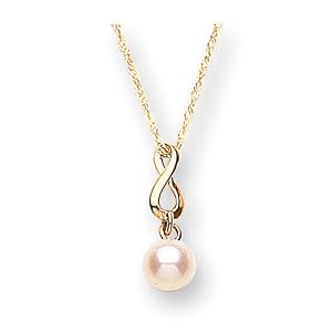 9ct Gold Freshwater Pearl Pendant