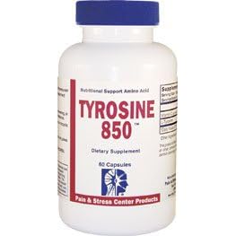 Tyrosine 850 Mg 60 Capsules