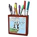 Rich Diesslins Funny Cartoon Gospel Cartoons - Spiritual Leaders - Tripping Out - Tile Pen Holders-5 inch tile pen holder