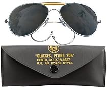 USA MILITARY ISSUE STYLE AVIATOR SUNGLASSES SMOKE/BLACK LENSE,THE REAL TOP GUN SHADE