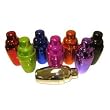 LUSH LIFE Metallic Mini Personal Cocktail Drink Bar Shaker