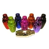 LUSH LIFE Metallic Mini Personal Cocktail Drink Bar Shaker