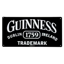 Guinness Trademark Tin Sign