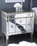 Amelie Mirrored Nightstand