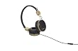 WeSC - Banjo Golden Headphones in Black
