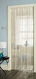 String Door Curtain Cream