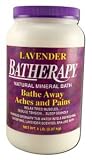 Queen Helene Batherapy Natural Mineral Bath, Lavender , 5 lb (2.27 kg) (Pack of 2)