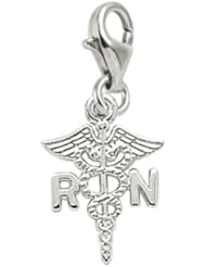 Rembrandt Charms Registered Nurse Charm with Lobster Clasp