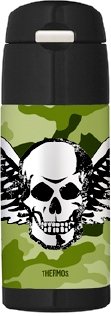 Thermos FUNtainer Straw Bottle Cool Camo