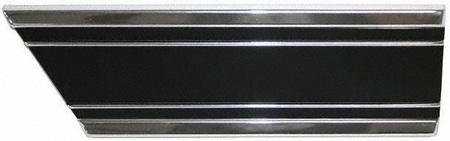 69-72 CHEVY CHEVROLET FULL SIZE PICKUP fullsize FENDER MOLDING TRUCK, Lower Rear LH Side Black (1969 69 1970 70 1971 71 1972 72) C00224108 3952443