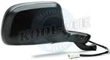 1992 Ford F-350 XLT Lariat Passenger Side Mirror Head Assembly - Power Paddle Design Black