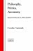 Philosophy, Politics, Autonomy (Od 