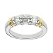 Platinum and 18k Tapered Baguette Diamond Band (G-H/VS, 3/4 ct. tw.)
