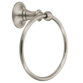 Moen DN6786BN Danbury Towel Ring, Brushed Nickel by Moen