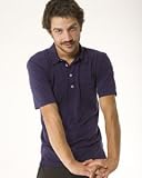 Alternative Men’s 3.8 oz. Spaulding Polo AA1052, Small, Chocolate