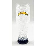 NFL 16 oz. Crystal Freezer Pilsner Glass NFL Team: San Diego Chargers