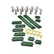 GeoTrax Rail & Road System Elevation Tracks - Straights 'n Ramps Pack