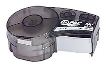 Brady - Polyester labels - black on white - Roll (0.75 in x 21 ft) - 1 roll(s)