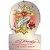 ED HARDY 13611 Lufterfrischer Kreuz Platinum