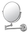 Wall Mount 10X to 1X Magnifying Mirror in Chrome
