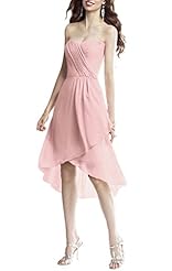 Junior Sweetheart Short Chiffon Bridesmaid Dress/Wedding Party Dress 