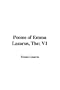 The Poems of Emma Lazarus: V1