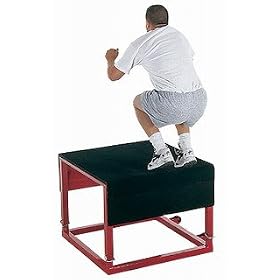 Adjustable Power Plyo-Box, Training, Track and Field by