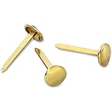 ACCO Solid Brass Paper Fasteners, 1 Inch Capacity, 100 Fasteners per Box (A7071504)