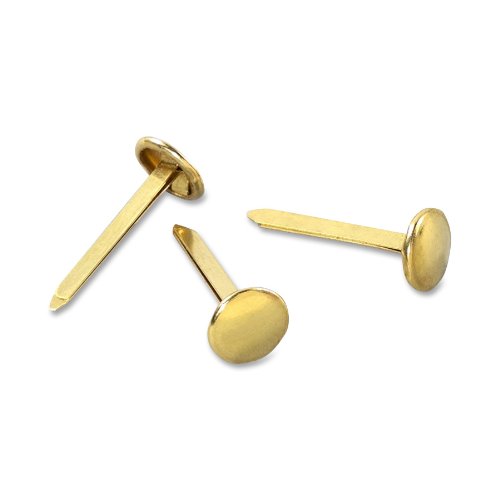 Acco solid brass paper fasteners, 1 inch capacity, 100 …