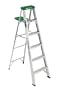 Werner 356 225-Pound Duty Rating Aluminum Stepladder, 6-Foot