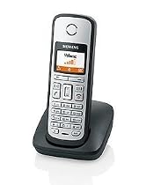 Siemens Gigaset C38 H Mobilteil inkl. Ladeschale, titanium