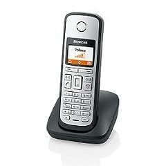 Siemens Gigaset C38 H Mobilteil inkl. Ladeschale, titanium