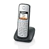 Siemens Gigaset C38 H Mobilteil inkl. Ladeschale, titanium