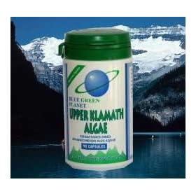 Blue Green Algae Upper Klamath Algae 100 Capsules