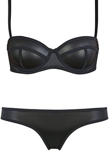 Spring Fever Women's Bright Structured Colour Diving Swimsuit Bikini