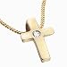 9ct Diamond Set Cross GK-GP173