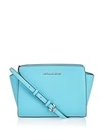 Michael Kors Bolso bandolera Selma (Turquesa)