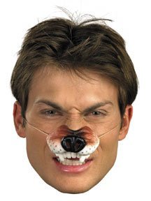 Nose Fox/Wolf With Elastic