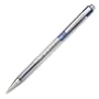 Pilot Better Retractable Ballpoint Pen, Fine Point, Blue Tinted Barrel, Blue Ink (30001), 12-Count