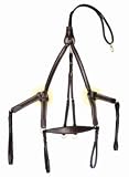 HDR Pro 5 Point Elastic Breastplate Martingale with running attachment