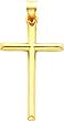 14K Gold Cross Pendant