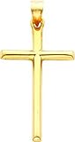 14K Gold Cross Pendant