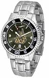 Central Florida Golden Knights Competitor AnoChrome Men's Watch with Steel Band and Colored Bezel