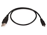 Monoprice 1.5-Feet 28AWG USB 2.0 A Male to 5-pin micro-B Male Cable, Black
