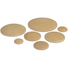 110 Holzplatinen rund 25mm ME 36053