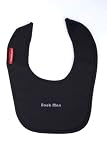Babygags Boob Man Bib in Black
