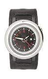 Nike Midsize Oregon Series Analog Black Leather Watch #WA0028-001
