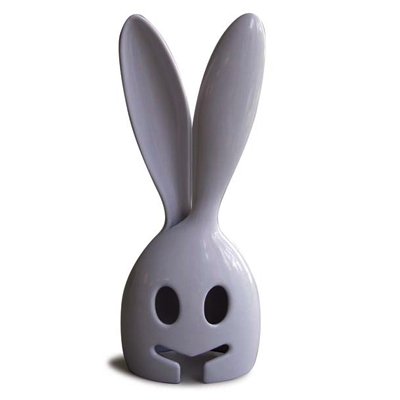 Salatbesteck CUTE SALAD BUNNY weiss - fuer frischen Salat